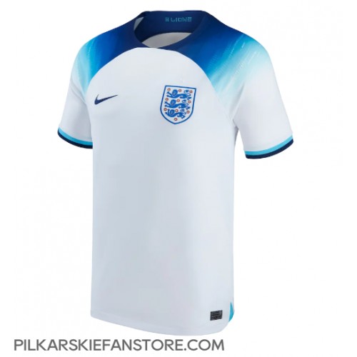 Tanie Strój piłkarski Anglia Koszulka Podstawowej MŚ 2022 Krótkie Rękawy